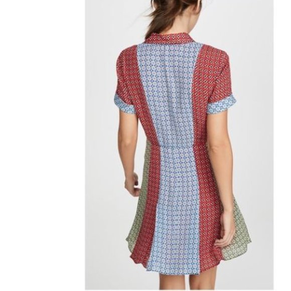 Alice & Olivia Abelia Paneled Floral Dress NWT - Picture 15 of 15